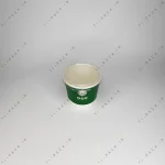 کاپ بستنی گلاسه با درب